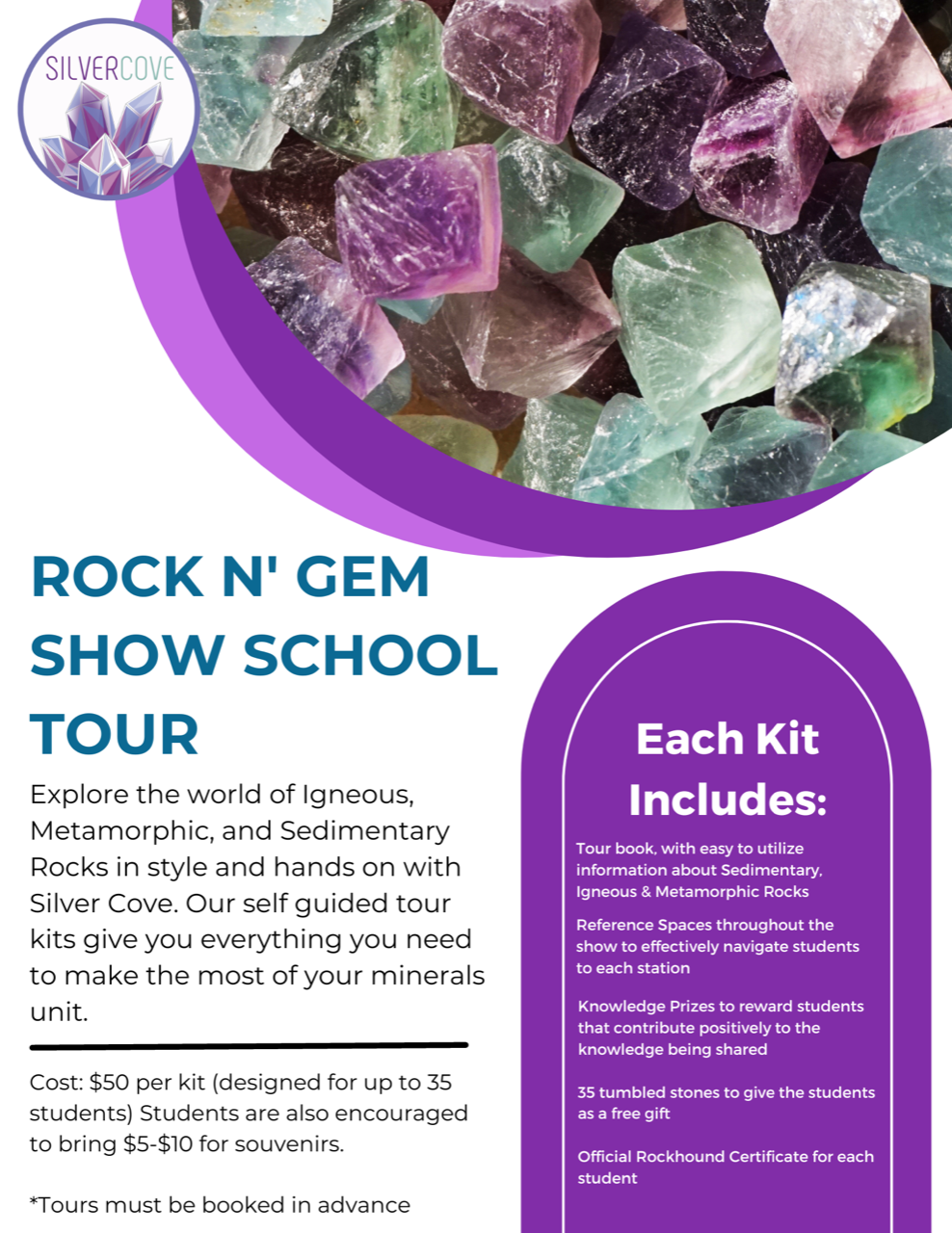Rock N' Gem Show School Tour