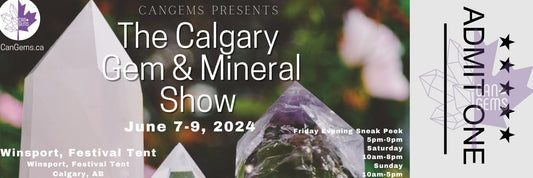 Calgary Gem & Mineral Show Family *Weekend Pass*